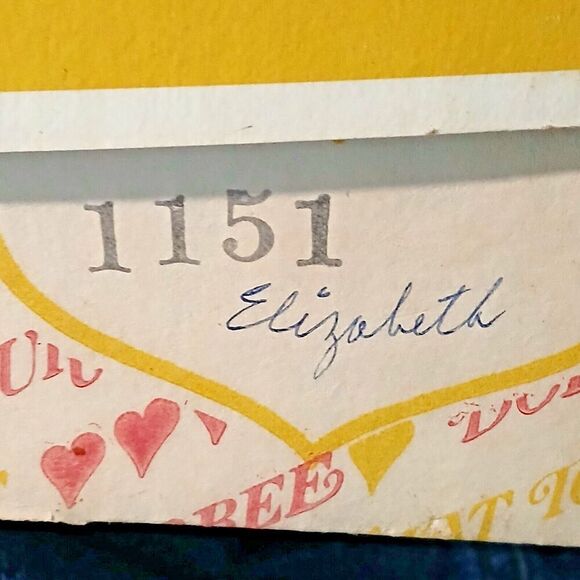 Vintage Effanbee Doll 11ins Elizabeth Blue Dress and Hat. - Picture 10 of 10